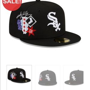 NWT Chicago White Sox New Era MLB exclusive cluster 59fifty fitted hat